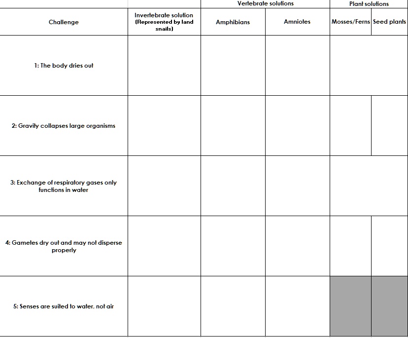 SOLVED: Vertebrate solutions Plant solutions Invertebrate solutions