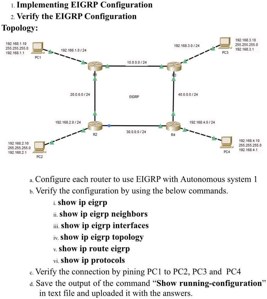 VIDEO solution: Solve this question – using Cisco Packet Tracer, show ...