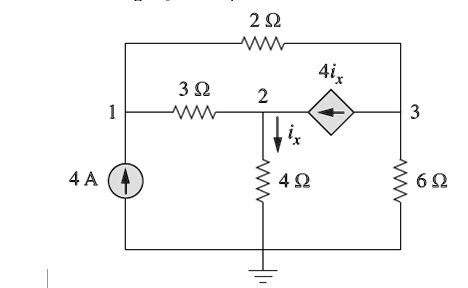 SOLVED: a) The number of reference nodes in the circuit is ————— and ...