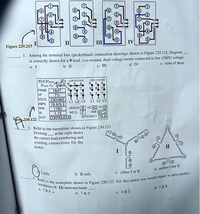 Figure 229.215 Among the terminal box (peckerhead) connection drawings