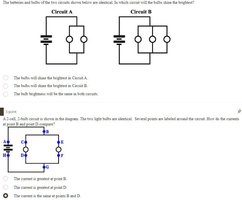 VIDEO solution: The batteries and bulbs of the two circuits shown below ...