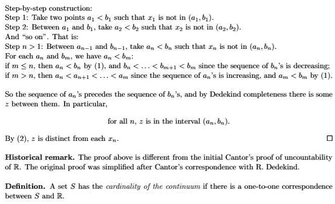 SOLVED:Step- By-step Construction: Step 1: Take Two Points 41 B Such ...