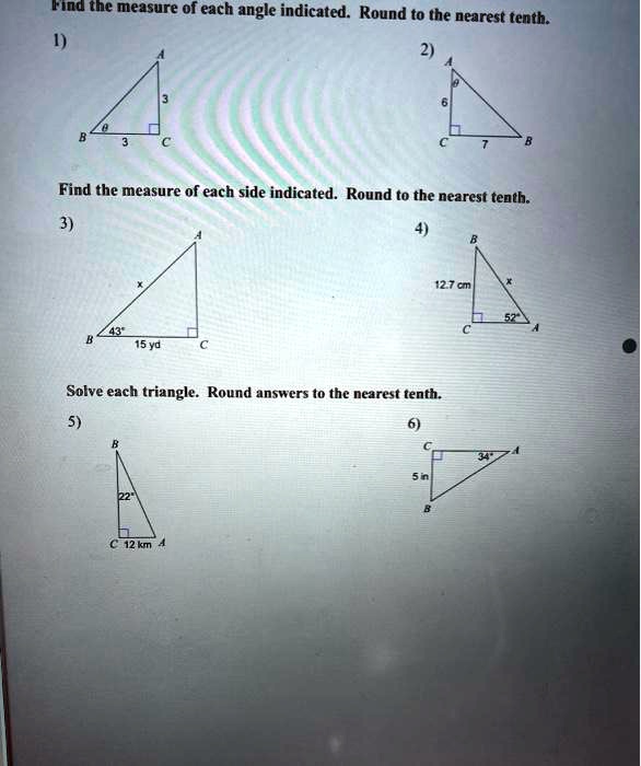 Round to the indicated place Nearest tenths 1. 0.3622. 0.649 3