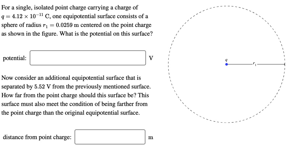 Single Isolated Charges Examples SOLVED: For a single, isolated point charge carrying a charge of q = 4. ...