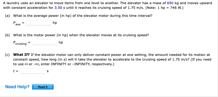 Laundry Uses An Elevator Move Items From One Level To SolvedLib laundry-uses-an-elevator-move-items-from-one-level-to-solvedlib