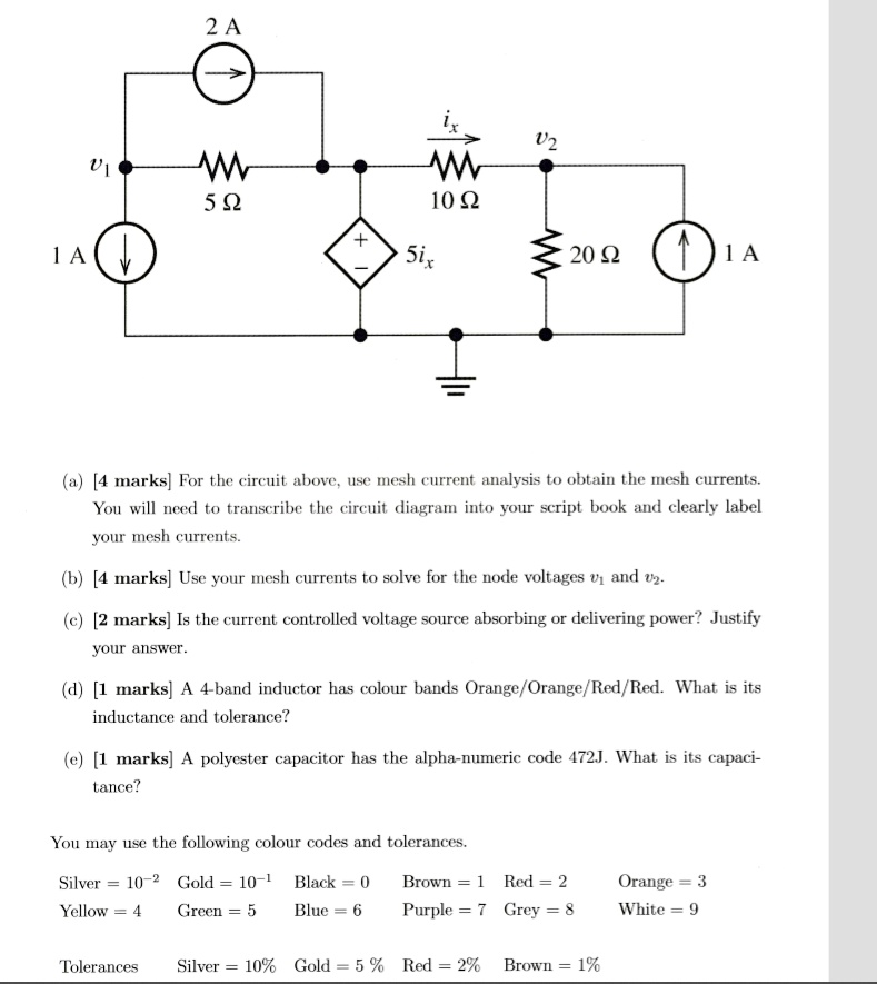 VIDEO solution 2 A 12 WW 5 Q WW 10 Q 20 1A (a) [4 marks] For the