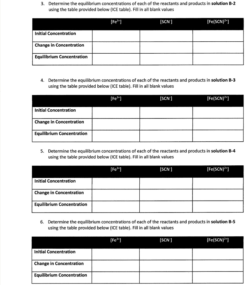 SOLVED Determine the equilibrium concentrations of each of the