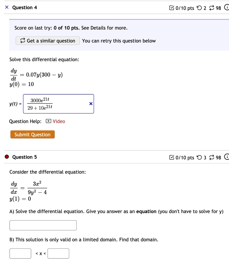 Solved Score on last try: 0 of 1 pts. See Details for more