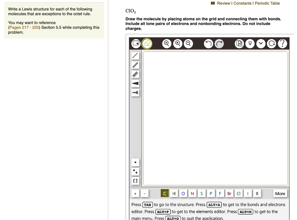 SOLVED: Write the Lewis structure for each of the following molecules ...