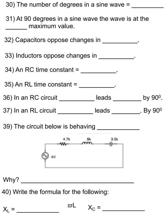 VIDEO solution 30 The number of degrees in a sine wave = 31 At 90
