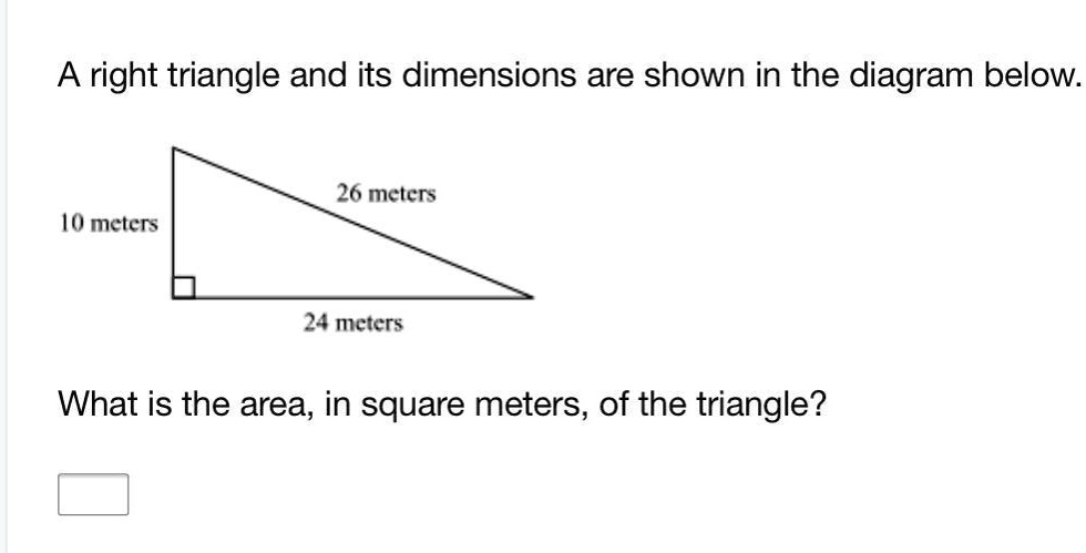 HELP ME PLEASEEEEEEEEEEEE A right triangle and its dimensions are shown ...