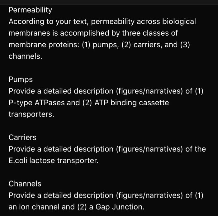 permeability according to your text permeability across biological ...