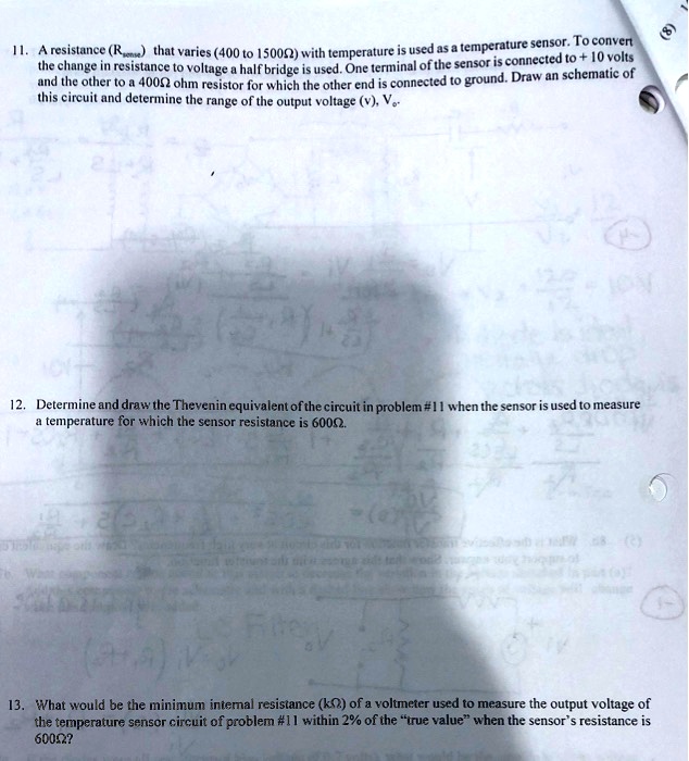 SOLVED: This circuit and determine the range of the output voltage Vo ...