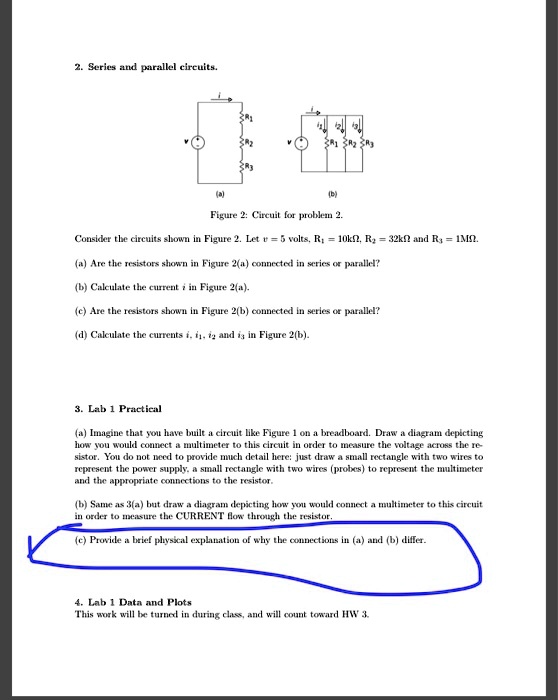 Parallel Circuit Calculator R1 R2 R3 2. Series and parallel circuits. 3R1 3R2 23 R1 R2 R3 R3 (?) (b) Figure ...