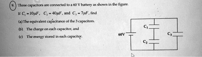 SOLVED: The Capacitance Values For The Capacitors Shown In, 50% OFF