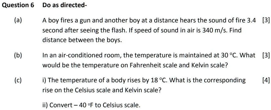 SOLVED: Convert 40 degrees Celsius on the (a) Fahrenheit scale and (b)  kelvin scale