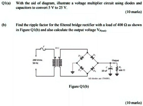 SOLVED: Analog Circuit With the aid of a diagram, illustrate a voltage ...