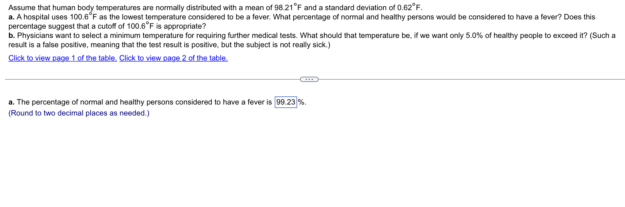 solved-assume-that-human-body-temperatures-are-normally-distributed