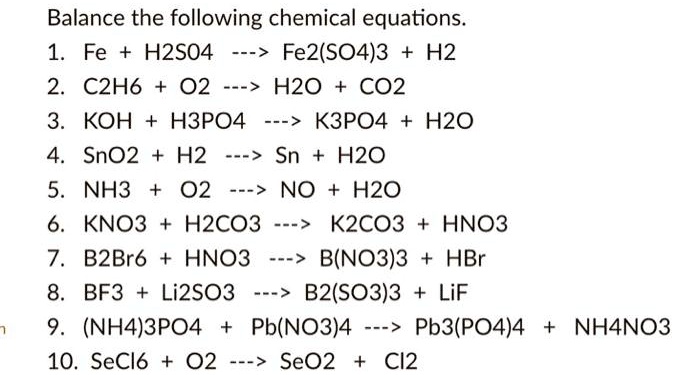 How to Balance H2SO4 + B(OH)3 = B2(SO4)3 + H2O 