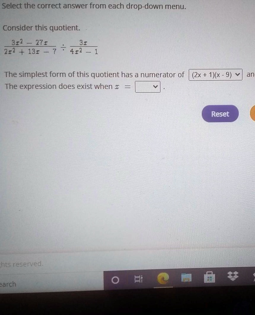 Solved Please Help The Second Part Asks For The Denominator Which I