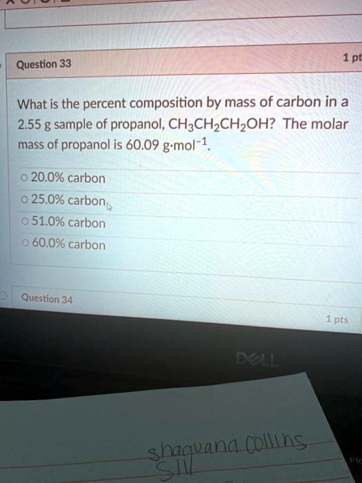 solved-question-33-what-is-the-percent-composition-by-mass-of-carbon