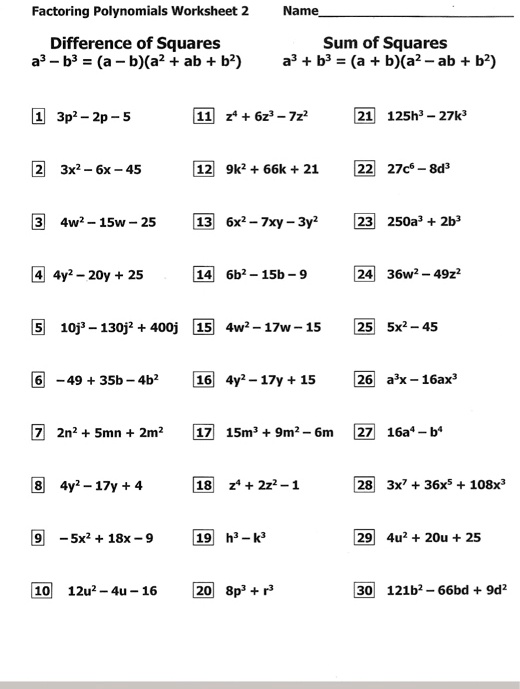 solved-factoring-polynomials-worksheet-2-n-name-n-difference-of-squares-a-b3-a-b-a-ab