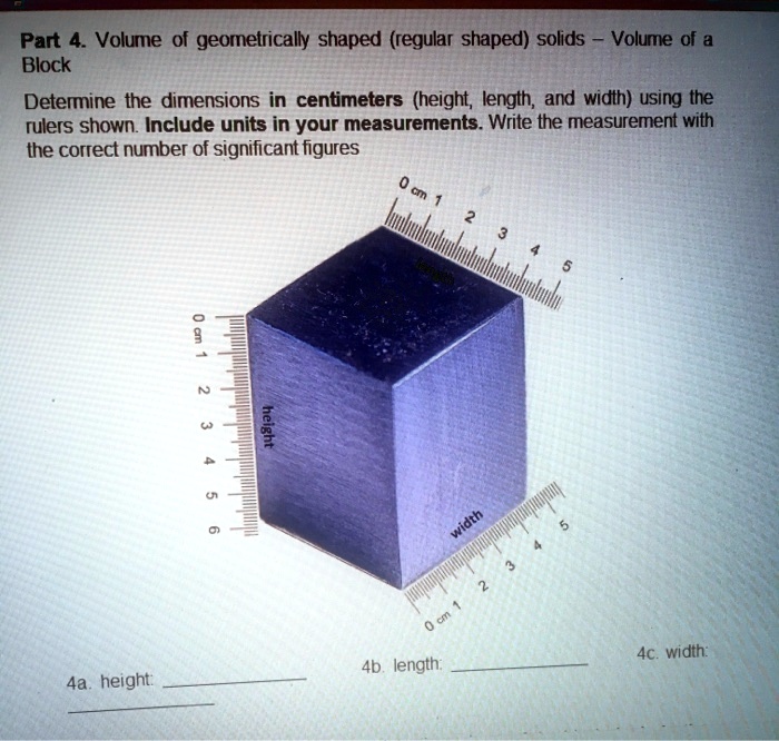 Part 4 Volume of Geometrically Shaped (Regular Shaped) Solids Volume
