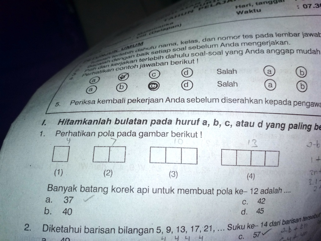 SOLVED: Tolong Dikasih Cara Nya, Secepatnya Nnn; 1ngge Waktu 07.36 Dan ...