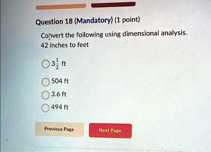 Convert 2024 42 inches