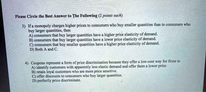 3 forms of price discrimination