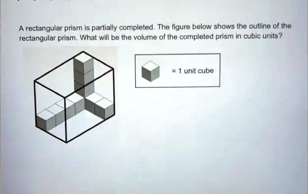 SOLVED: A rectangular prism is partially completed. The figure below ...