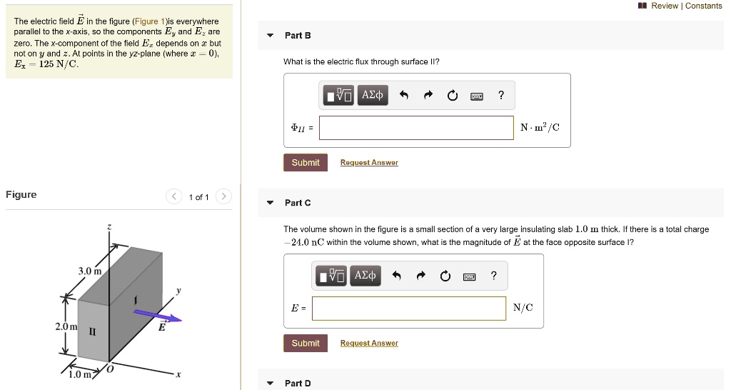 The electric field E⃗ in the figure (Figure 1)is everywhere parallel to ...