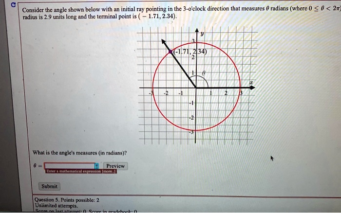 SOLVED: Consider the angle shown below with an initial ry pointing in ...