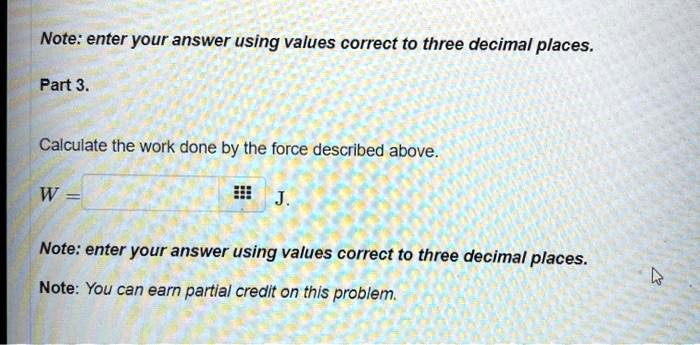 SOLVED:Note: enter your answer using values correct to three decimal ...
