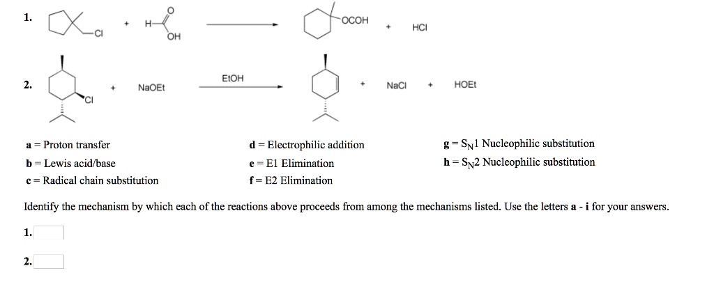 SOLVED: OCOH HCI OH EtOH NaOEt NaCl HOEt Proton transfer d ...