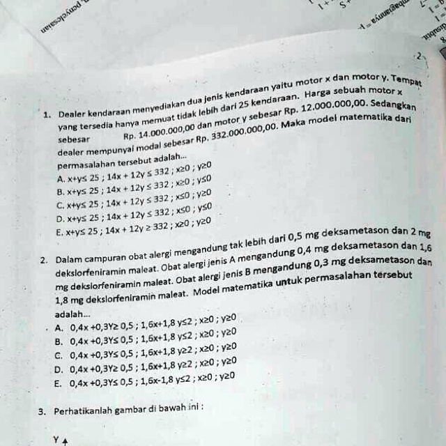 SOLVED: Ada Yang Bisa Gak Sekaligus Caranya? Motor Dan Motor % Tampat ...