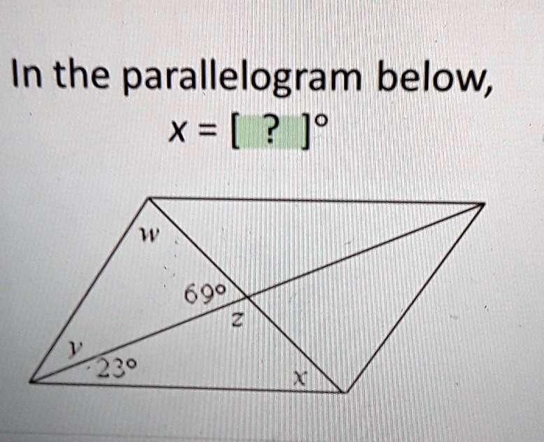 in the parallelogram below x 8 690 280 98439