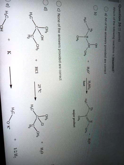 Solved E Hzc Which Quuestion 8 The 26 Ihe O1 Vi 1 Ch Oh 1 Provided 8 8 1 2 Hjc None Cha 8 Oh Answers 8 Provided Hci Are Correct Jo