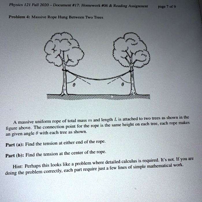 SOLVED: Text: Physics 121 Fall 2020 - Document #17: Homework 006 ...