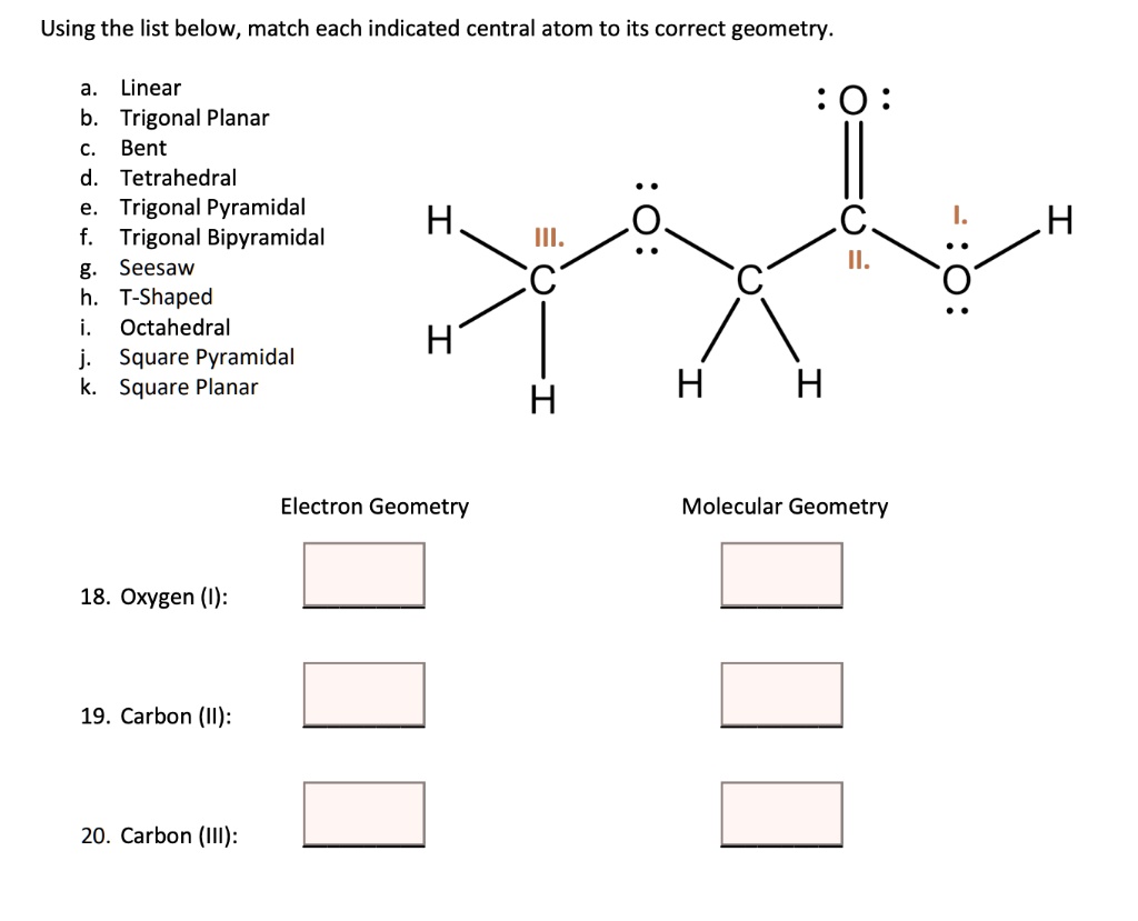 seesaw molecular geometry central atom