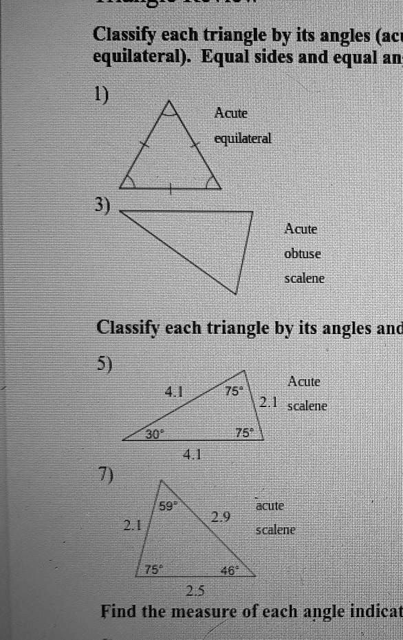 SOLVED:'can somebody please double check this for me Classify each ...