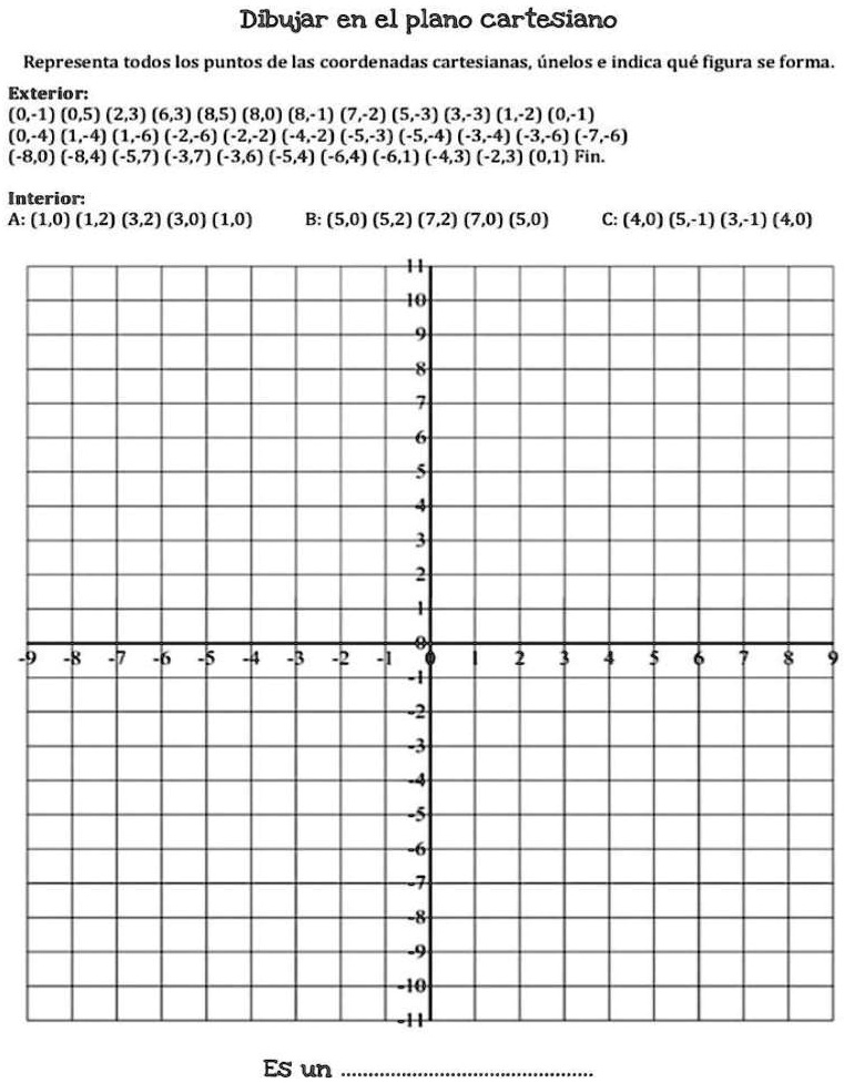 Solved Me Ayudan Porfavor Dibujar En El Plano Cartesiano Representa