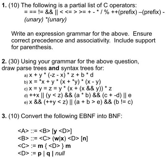 SOLVED: Texts: need help 1.10 The following is a partial list of C ...