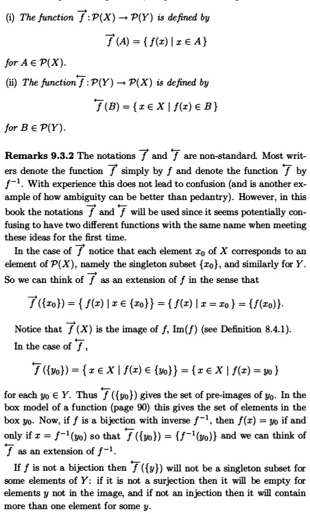 Solved The Function 7 P X P Y Is Defined By 7 A F R Ixe A For Ae P X Ii The Function F P Y P X Is Defined By T B Cexl F R A