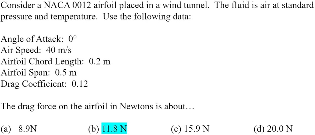 SOLVED: What is the process for determining the drag force on the ...
