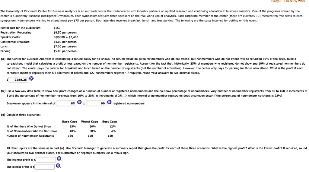 hints check my work center is a quarterly business intelligence ...