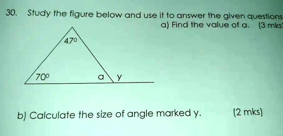 SOLVED: 30. Study the figure below and use it to answer the given ...