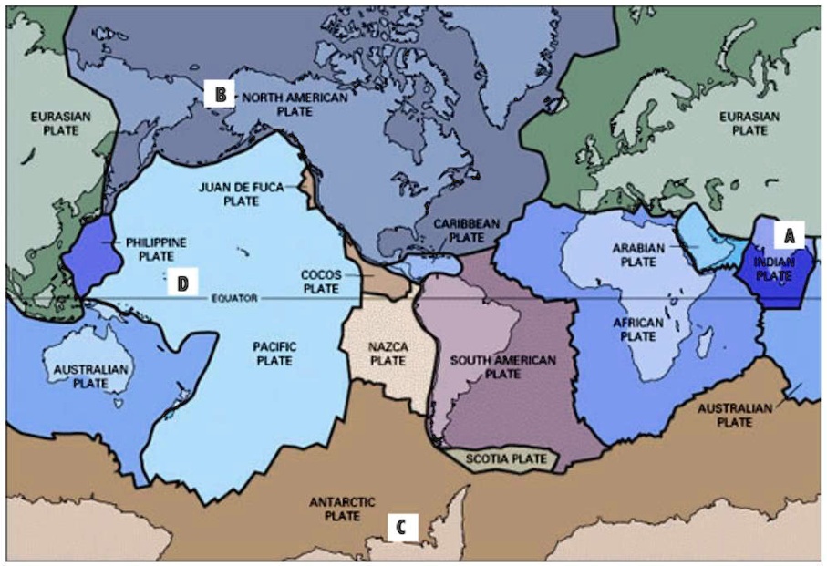 SOLVED: Where would you expect to find a mountain range caused by the ...