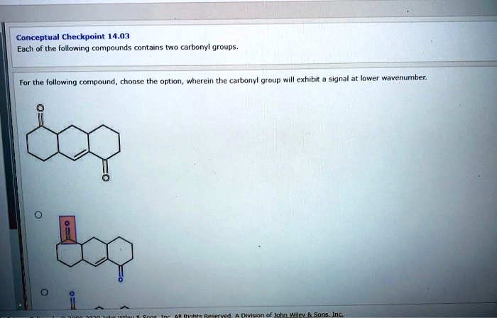 Conceptual Checkpoint 14.03 Each of the following compounds contains ...