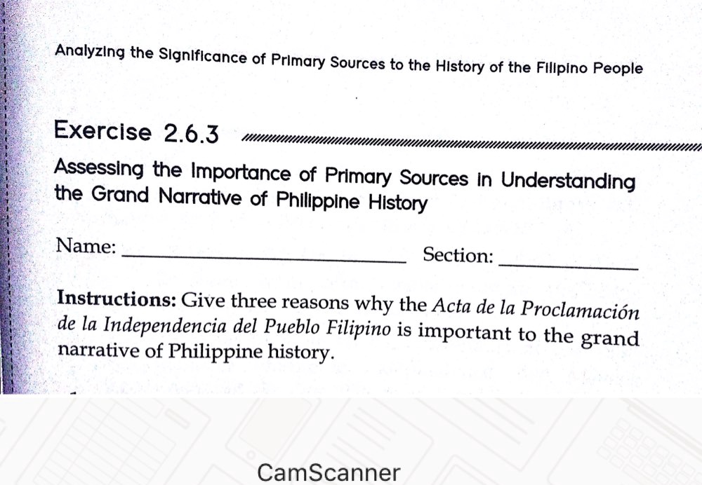 SOLVED: Exercise 2.6.3 Assessing the Importance of Primary Sources in ...